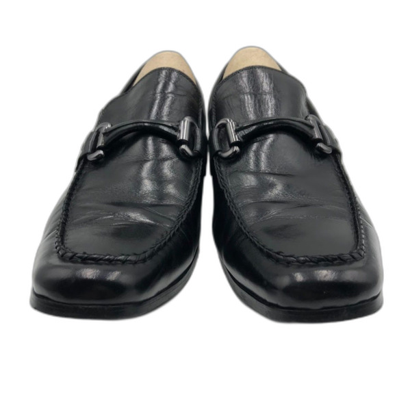 Kenneth Cole Victory at Lastle Men's Black Leather Slip On Dress Shoes 11.5M - Picture 4 of 13